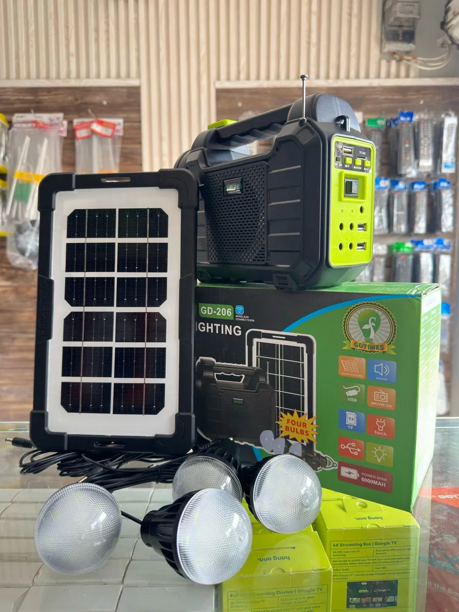 Kit Solar Con Bombill-os Reflector Lint