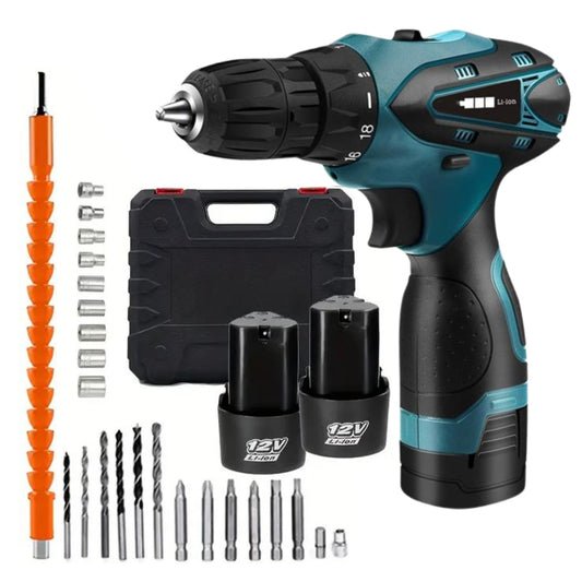 Taladro inalámbrico de mano + 2 Bateria